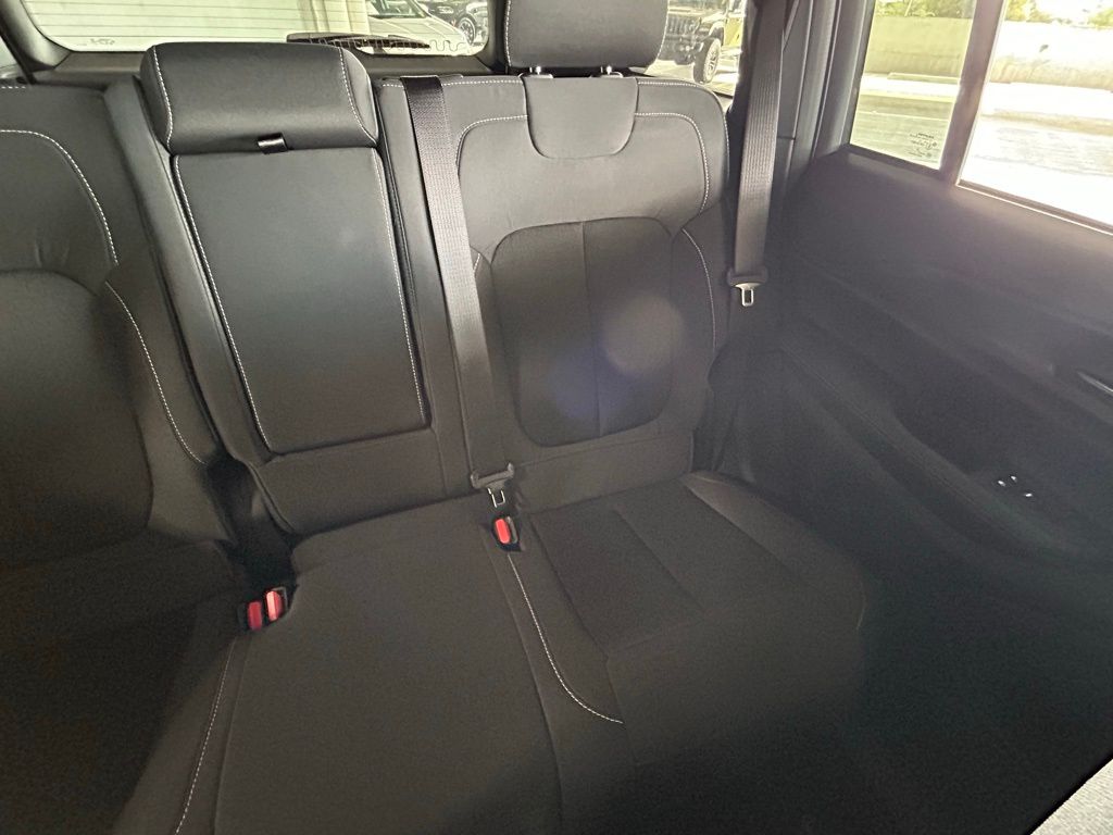 Used 2025 Bright White Clearcoat Jeep Laredo image 14