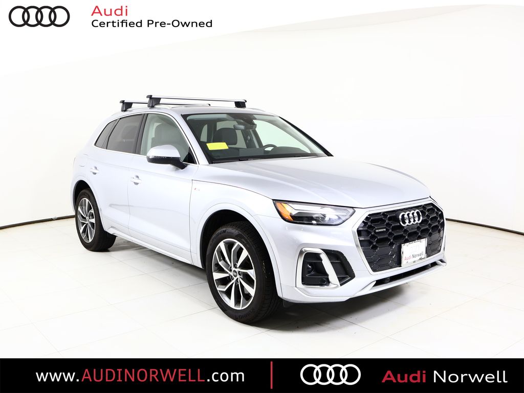 Florett Silver Metallic 2023 Audi Q5 quattro Premium Plus S Line 45 TFSI SUV / Crossover All-Wheel Drive 7-Speed Automatic