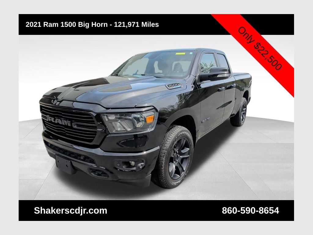  2021 RAM 1500 Big Horn Quad Cab 4WD   