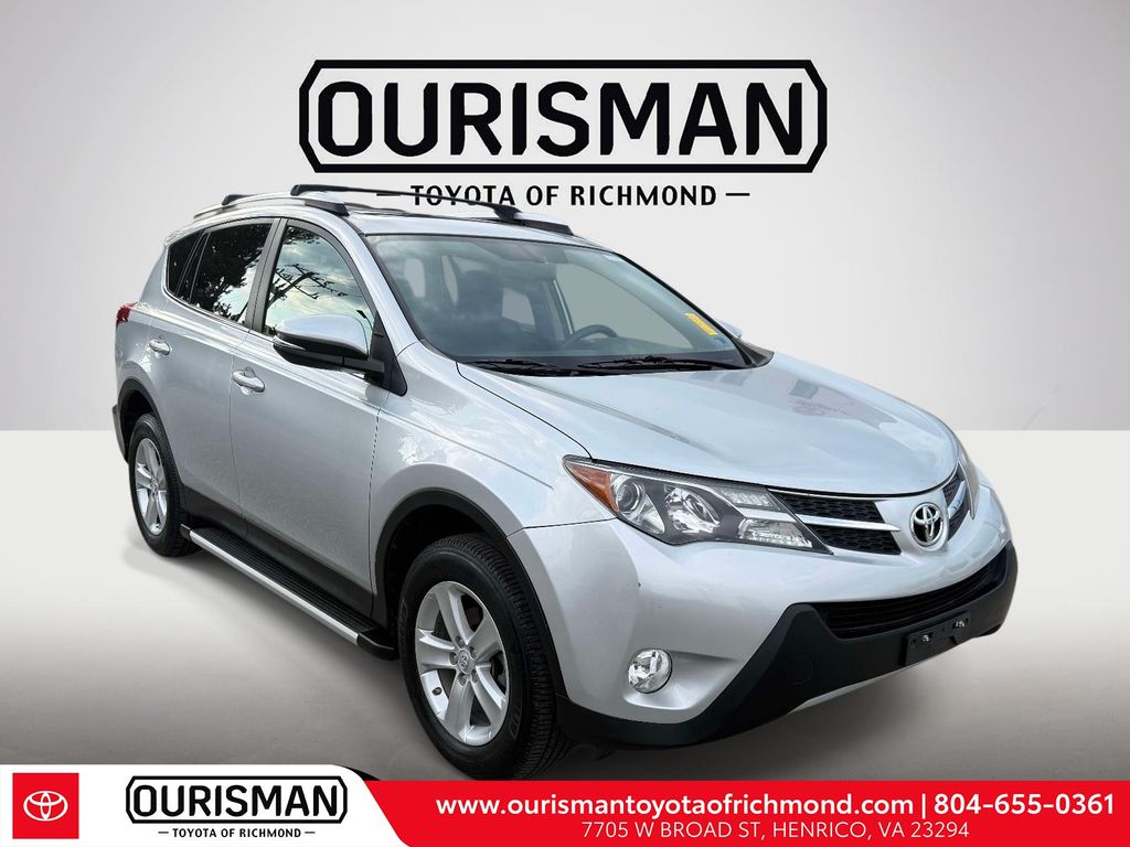 Classic Silver Metallic 2013 Toyota RAV4 SUV / Crossover All-Wheel Drive 6-Speed Automatic