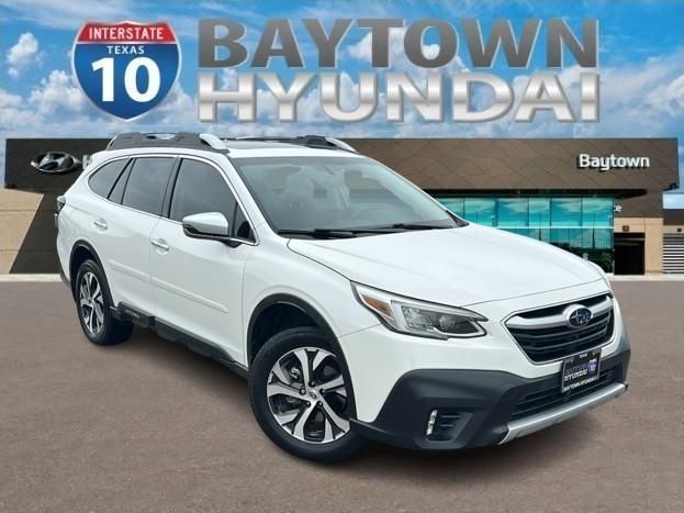 2021 Subaru Outback Touring XT White at Emmons Autoplex