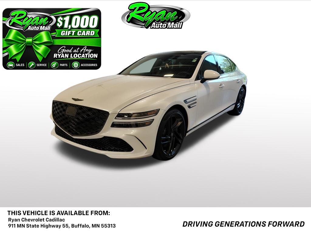 2026 Genesis G80 3.5T Prestige Black AWD