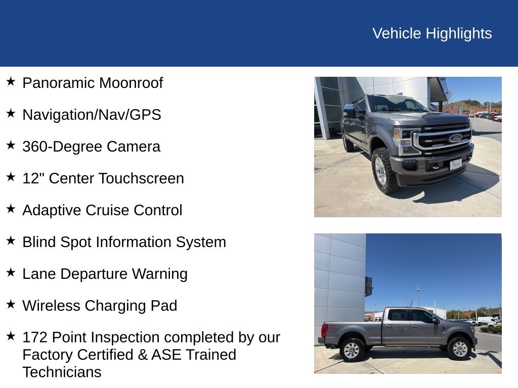 2022 Ford F-250 Super Duty Platinum