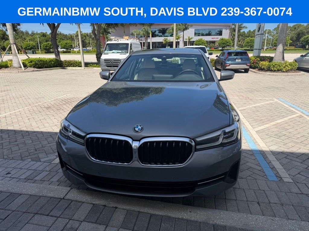 Certified Used 2023 Gray BMW 530i image 3