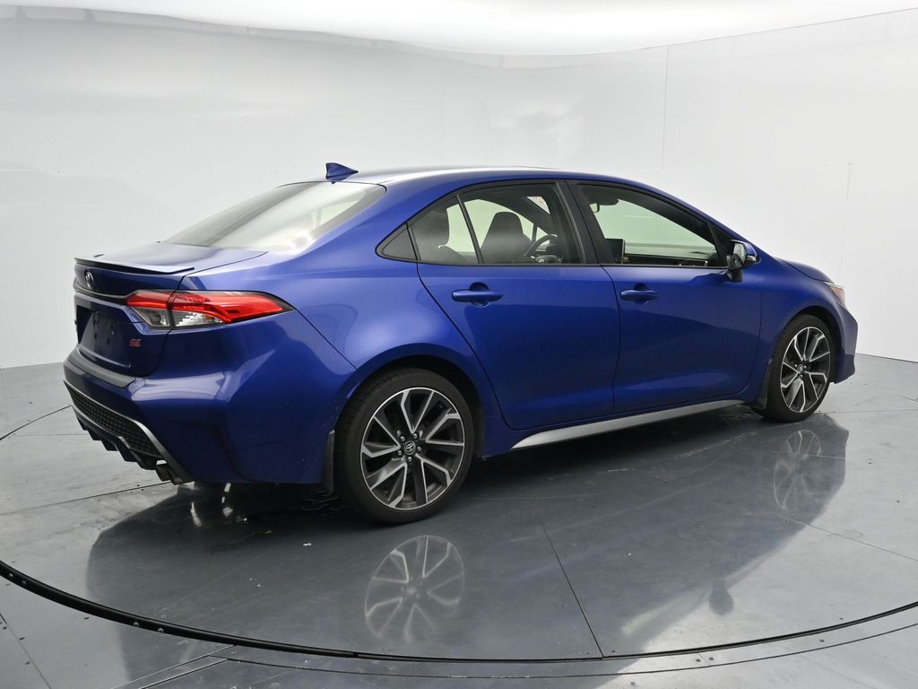 Used 2020 Blue Toyota SE image 8