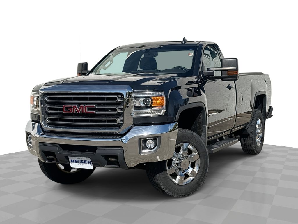 Dark Slate Metallic 2018 GMC Sierra 3500HD SLE 4WD Pickup Truck Four-Wheel Drive 6-Speed Automatic Overdrive