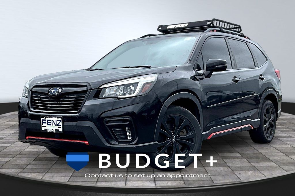 Crystal Black Silica 2020 Subaru Forester SUV / Crossover All-Wheel Drive Continuously Variable Transmission