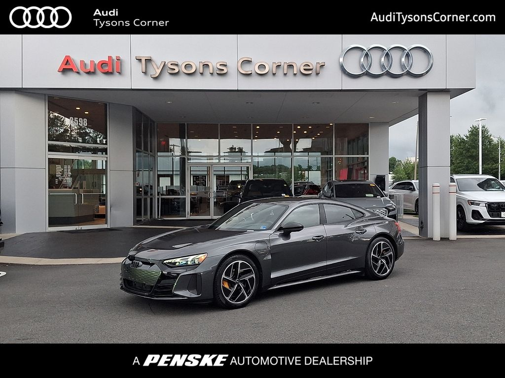 Daytona Gray Pearl 2023 Audi RS e-tron GT Sedan All-Wheel Drive 1-Speed Automatic