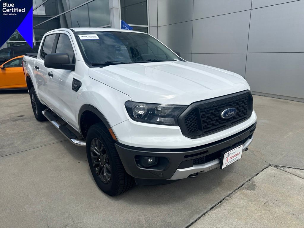 Oxford White 2019 Ford Ranger Pickup Truck Four-Wheel Drive Automatic