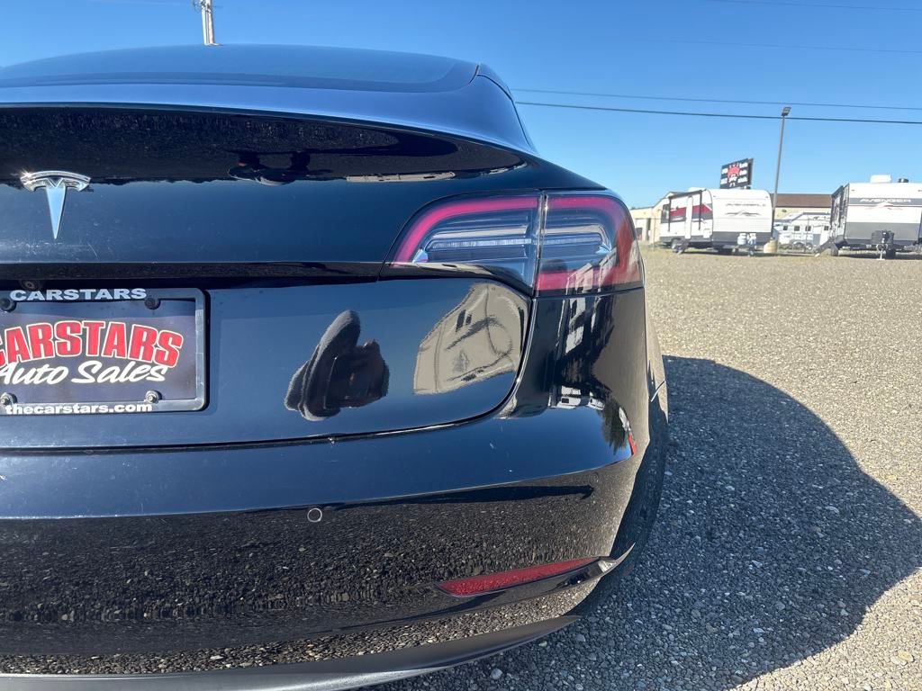 2018 Black Tesla Model 3 Long Range RWD Sedan