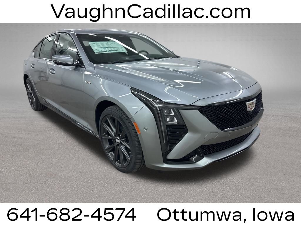 Argent Silver Metallic 2026 Cadillac CT5 V-Series AWD Sedan All-Wheel Drive Automatic