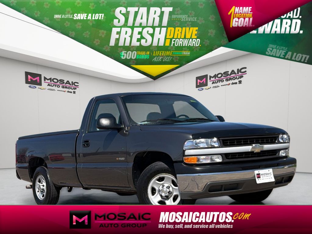 Black (Medium Charcoal Gray Metallic) 2002 Chevrolet Silverado 1500 RWD Pickup Truck Rear-Wheel Drive 4-Speed Automatic Overdrive