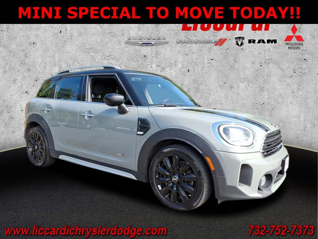Gray 2021 MINI Countryman Cooper ALL4 AWD SUV / Crossover All-Wheel Drive 8-Speed Automatic