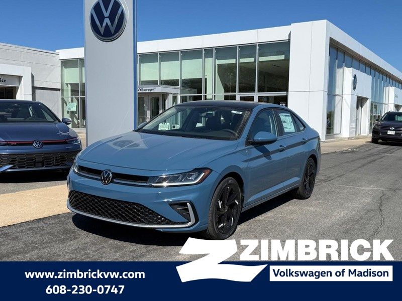 Monterey Blue Pearl 2026 Volkswagen Jetta Sedan Front-Wheel Drive 8-Speed Automatic