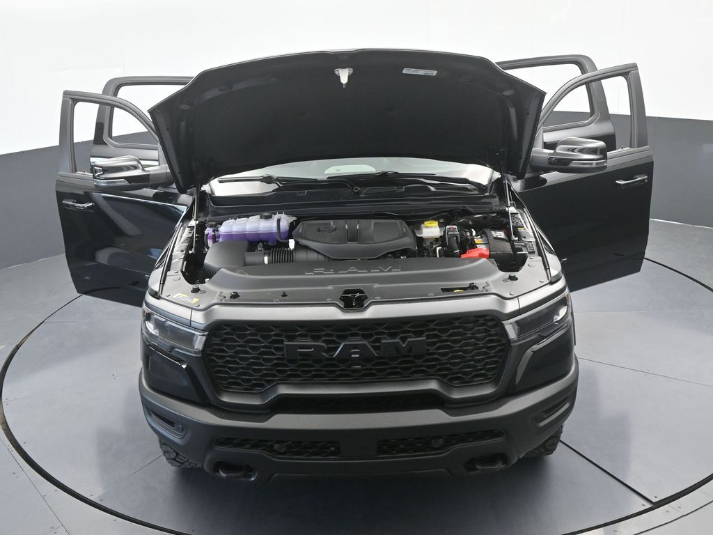 New 2026 Diamond Black Crystal Pearlcoat Ram Rebel image 71