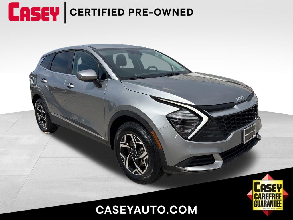 Steel Gray 2024 Kia Sportage SUV / Crossover All-Wheel Drive 8-Speed Automatic