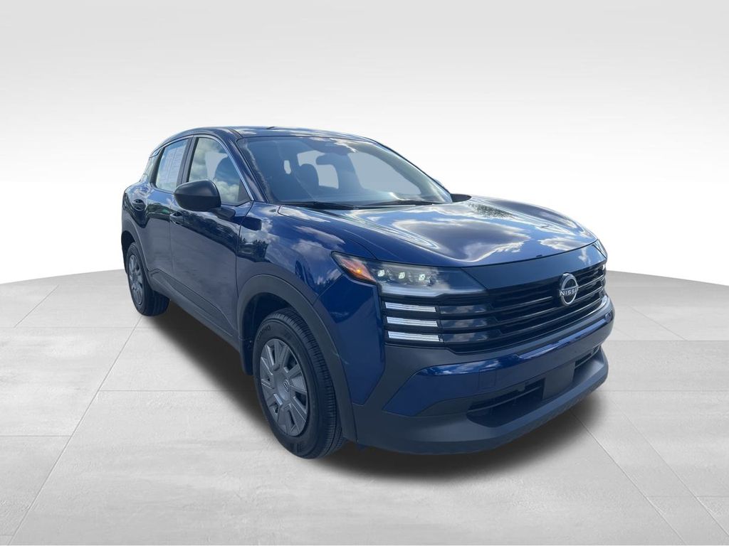 2025 Deep Blue Pearl Nissan Kicks S FWD SUV