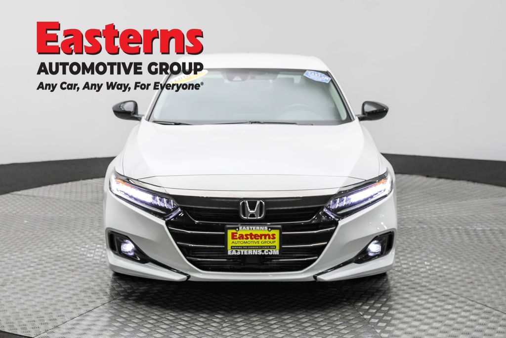 Used 2021 White Honda Sport Special Edition image 2