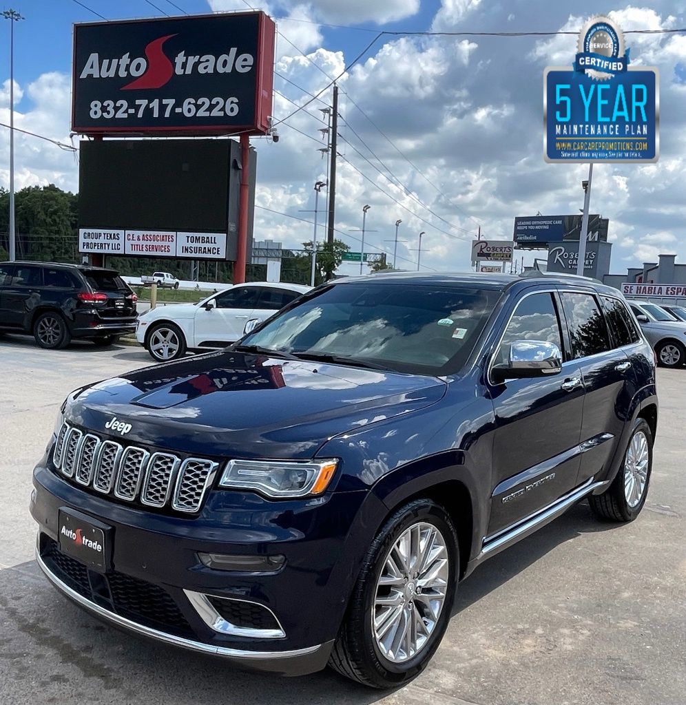 2018 Jeep Grand Cherokee Summit Blue at Bayshore Chrysler Jeep Dodge Ram