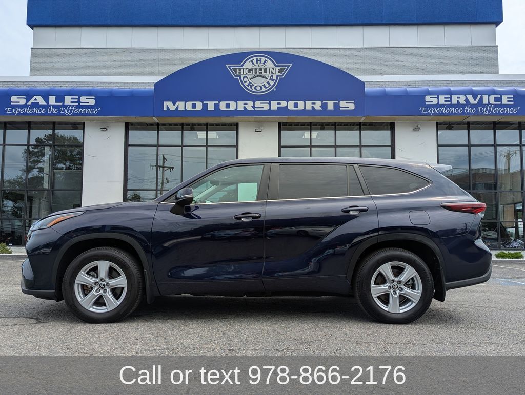 Blueprint 2024 Toyota Highlander SUV / Crossover All-Wheel Drive 8-Speed Automatic