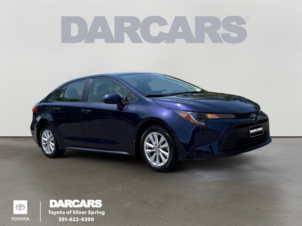 Blueprint 2024 Toyota Corolla Sedan Front-Wheel Drive Continuously Variable Transmission