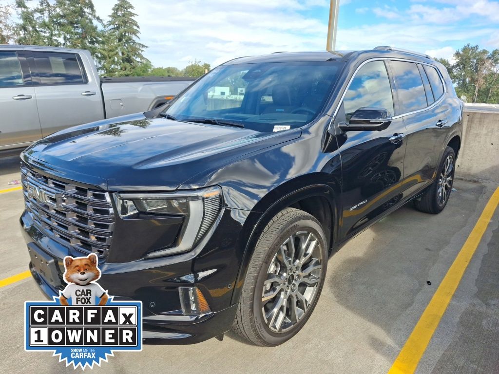 Black (Ebony Twilight Metallic) 2026 GMC Acadia SUV / Crossover Four-Wheel Drive 8-Speed Automatic
