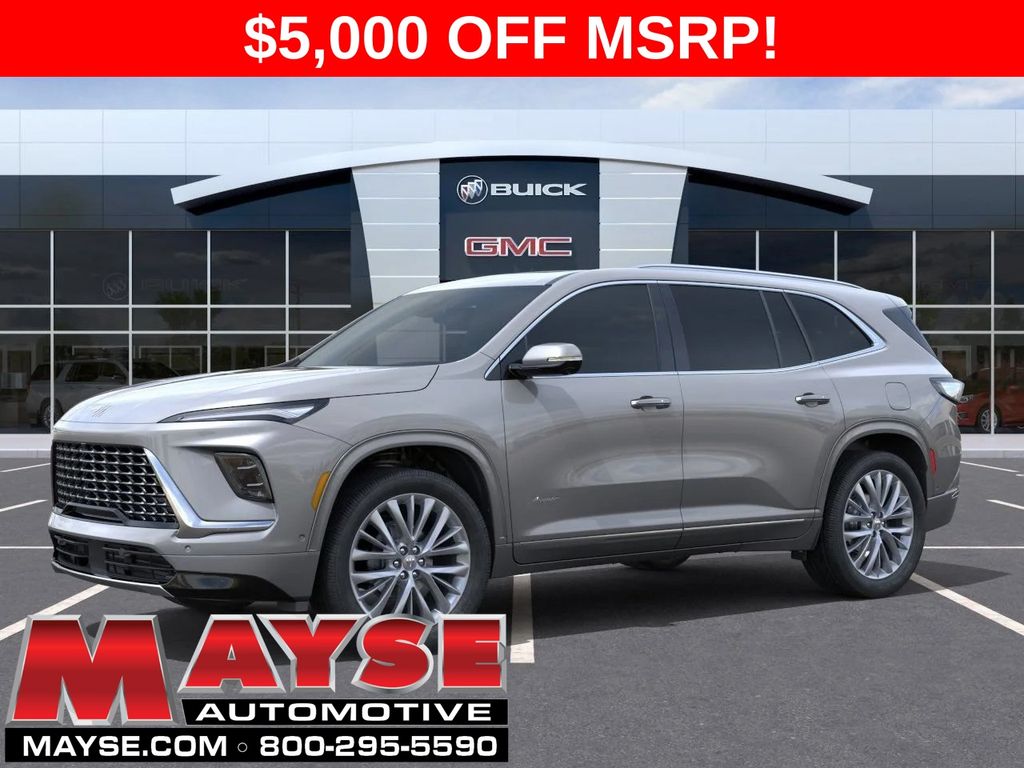 Moonstone Gray Metallic 2027 Buick Enclave SUV / Crossover Front-Wheel Drive 8-Speed Automatic
