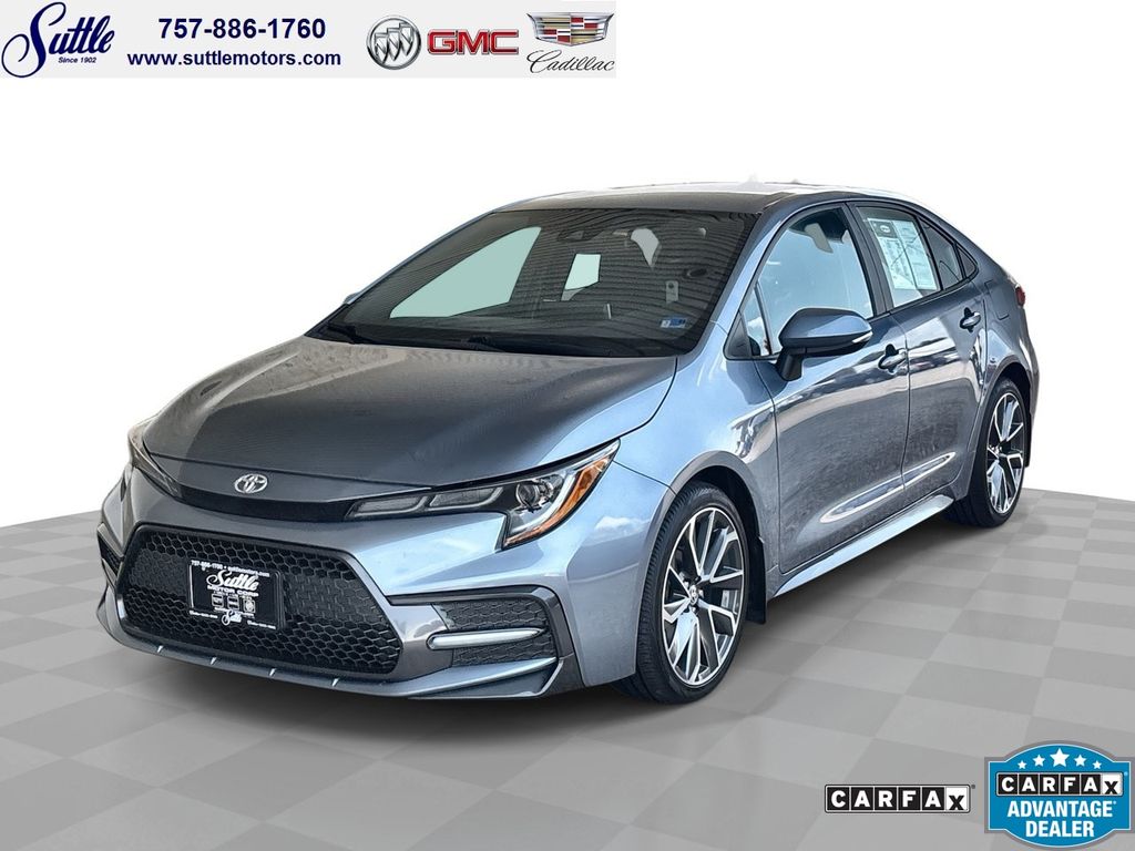 Celestite 2021 Toyota Corolla Sedan Front-Wheel Drive Continuously Variable Transmission