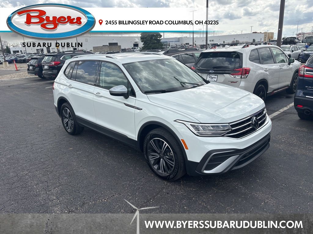 Pure White 2024 Volkswagen Tiguan Wolfsburg Edition 4Motion SUV / Crossover All-Wheel Drive 8-Speed Automatic