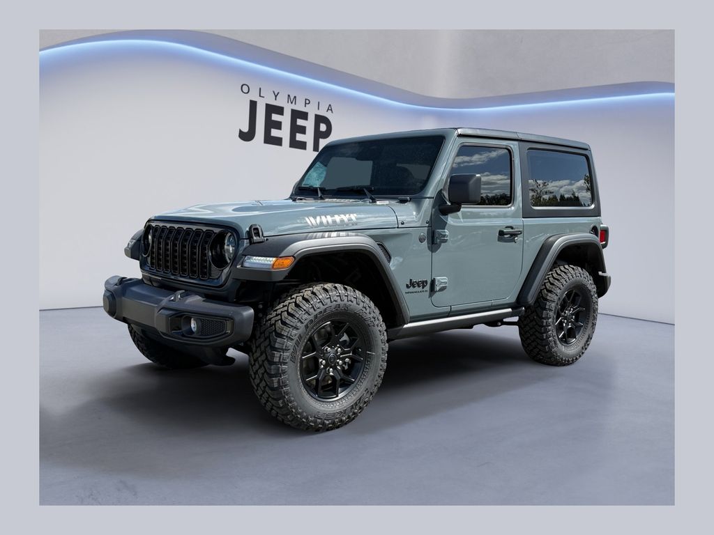 Anvil Clear Coat 2026 Jeep Wrangler Sport 2-Door 4WD SUV / Crossover Four-Wheel Drive 8-Speed Automatic