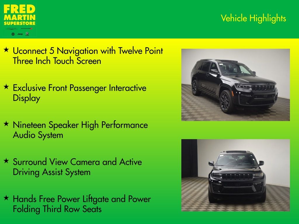 new 2026 Jeep Grand Cherokee L car, priced at $62,018