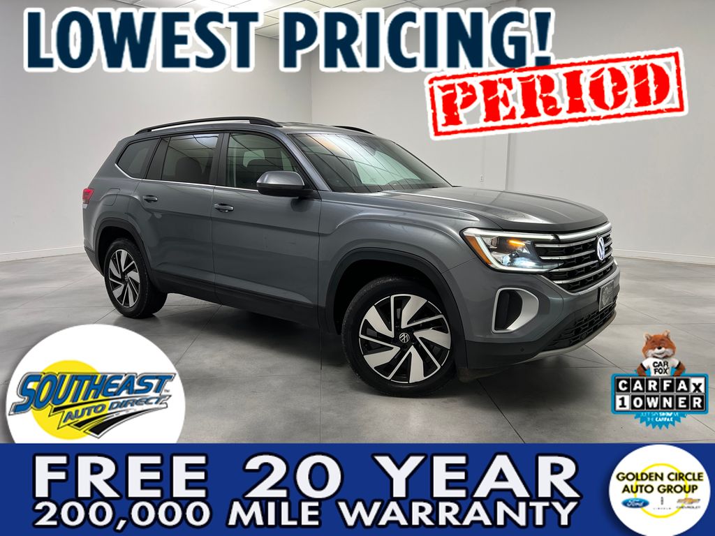 Platinum Gray Metallic 2024 Volkswagen Atlas SUV / Crossover All-Wheel Drive 8-Speed Automatic