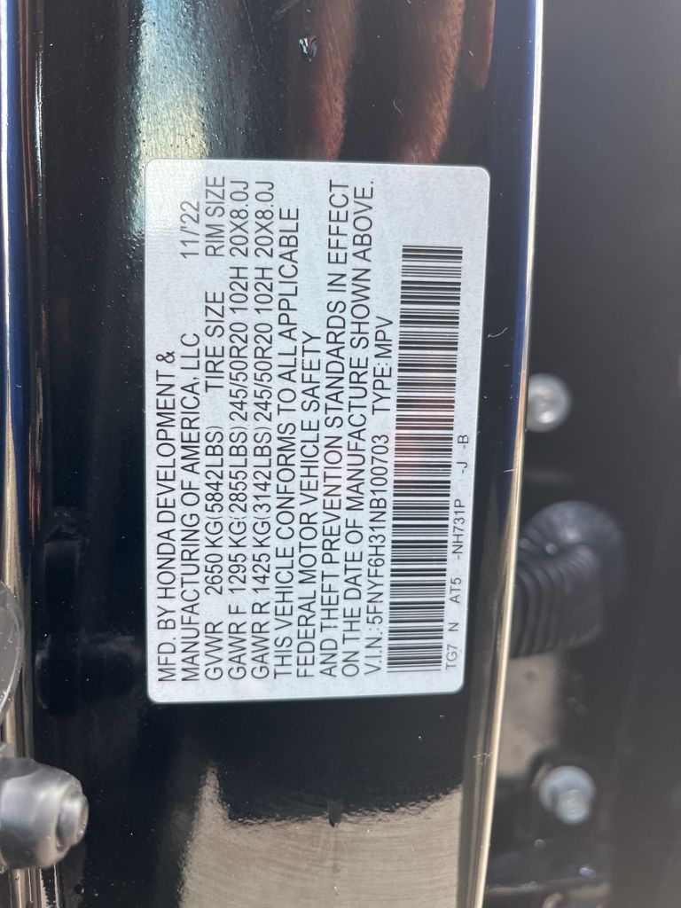 Thumbnail: 2022 Honda Pilot - 8