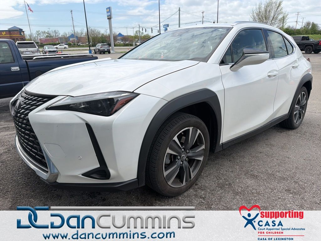 White Pearl 2023 Lexus UX Hybrid 250h AWD SUV / Crossover All-Wheel Drive Continuously Variable Transmission