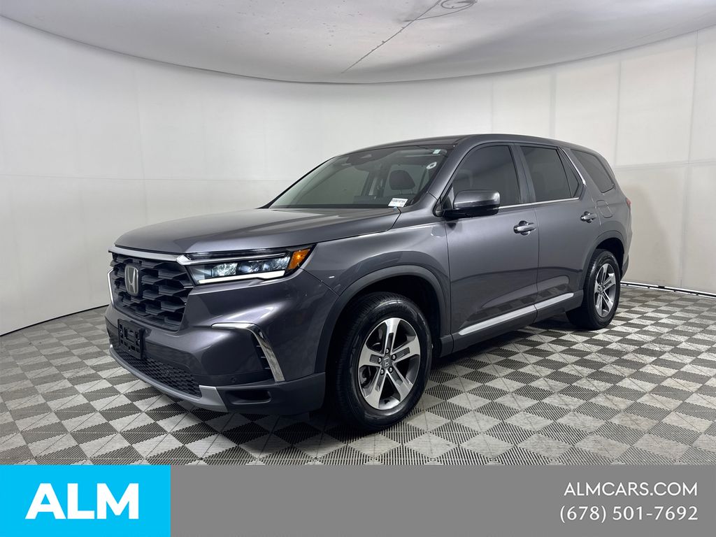 Gray 2025 Honda Pilot SUV / Crossover Front-Wheel Drive Automatic