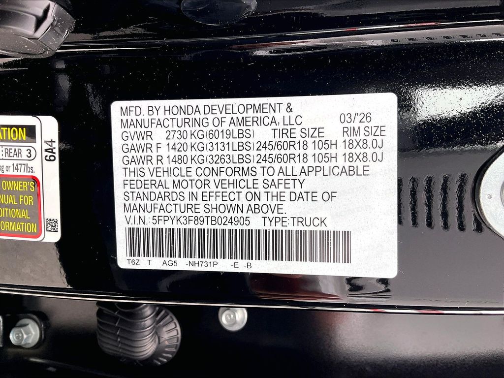 2026 Honda Ridgeline — photo 17