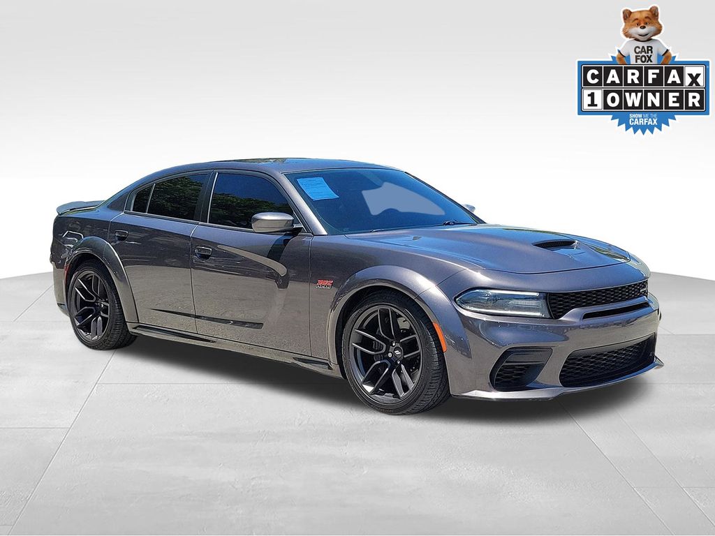 Gray (Granite Crystal Metallic Clearcoat) 2020 Dodge Charger Sedan Rear-Wheel Drive 8-Speed Automatic