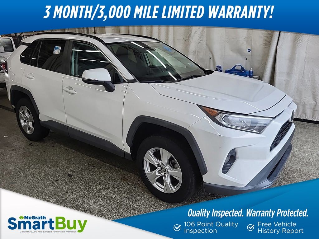 Super White 2020 Toyota RAV4 SUV / Crossover All-Wheel Drive 8-Speed Automatic