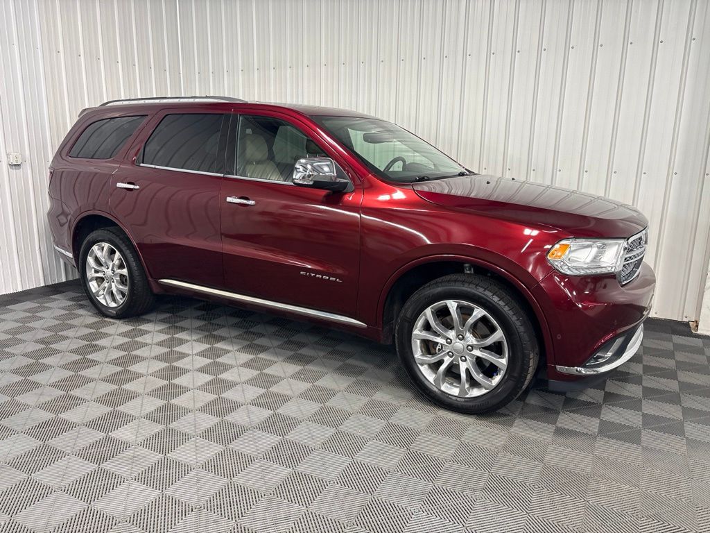 Octane Red Pearlcoat 2018 Dodge Durango SUV / Crossover All-Wheel Drive 8-Speed Automatic