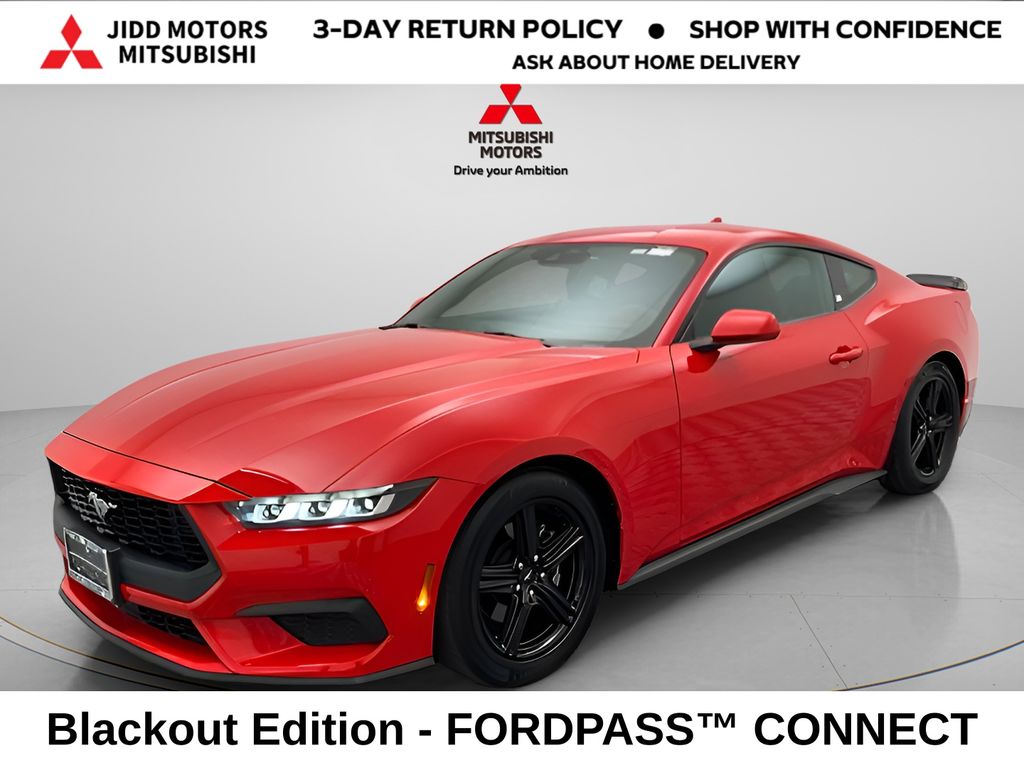 Race Red 2024 Ford Mustang EcoBoost Fastback RWD Coupe Rear-Wheel Drive Automatic