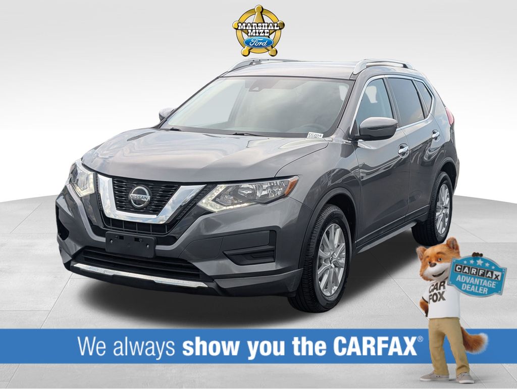 Gray (Gun Metallic) 2019 Nissan Rogue SUV / Crossover Front-Wheel Drive Continuously Variable Transmission