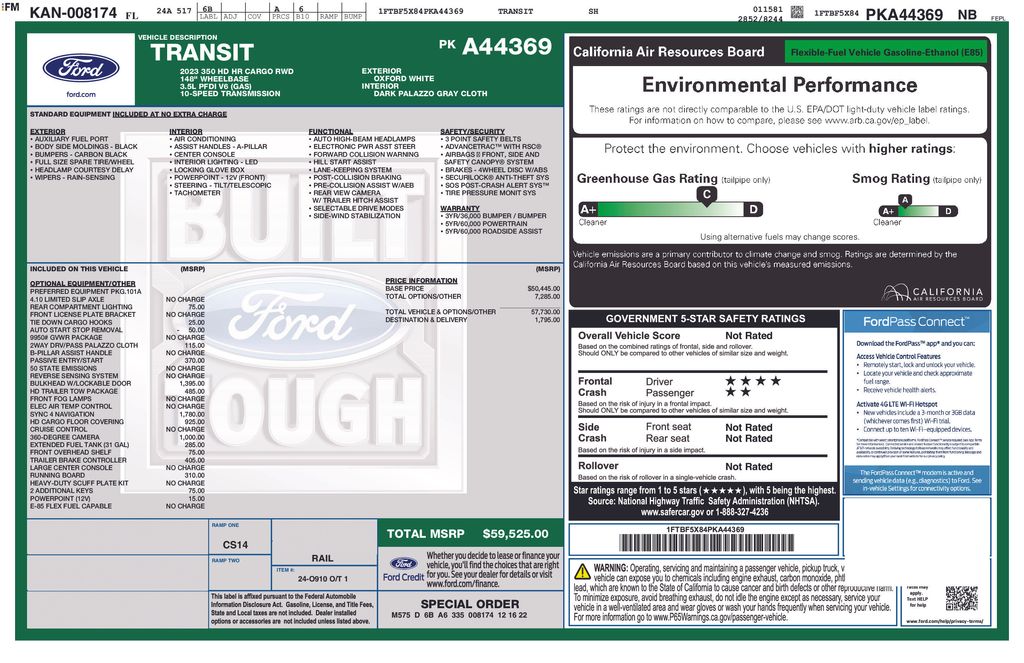 Used 2023 White Ford Base image 5