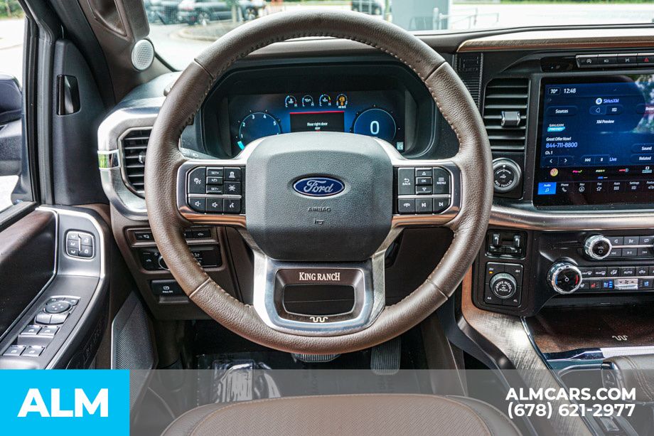 Used 2024 Blue Ford King Ranch image 28