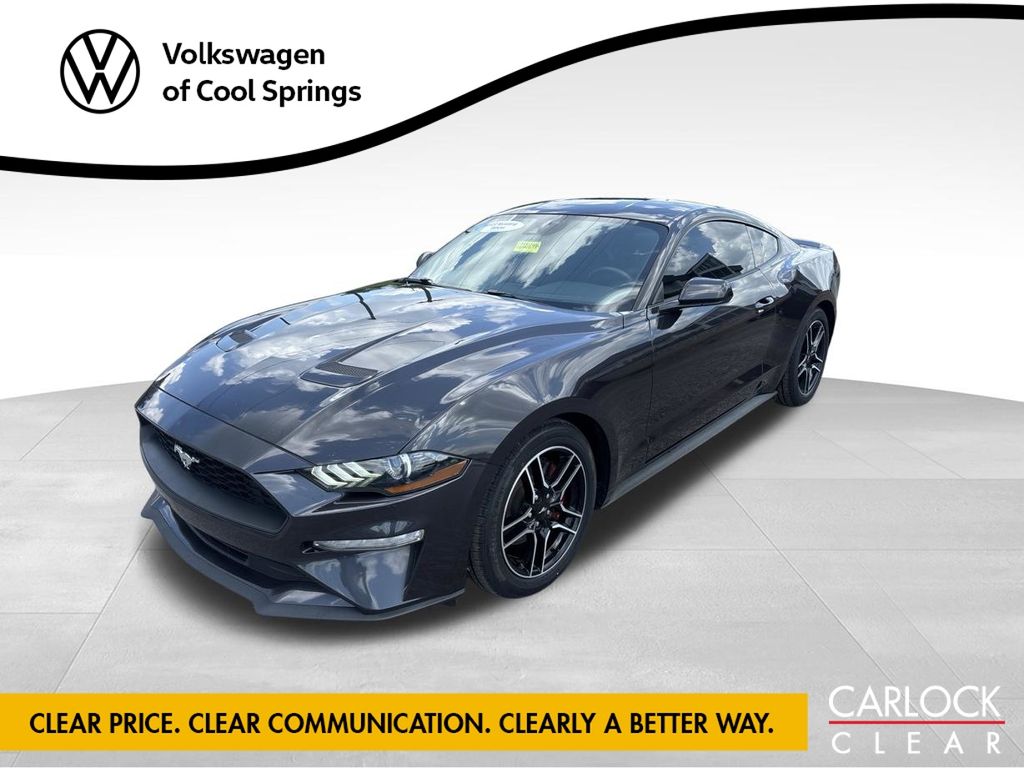 Gray Metallic 2022 Ford Mustang Coupe Rear-Wheel Drive Automatic