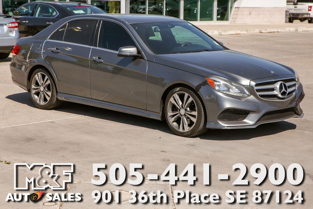 Gray 2016 Mercedes-Benz E-Class Sedan Rear-Wheel Drive 7-Speed Automatic