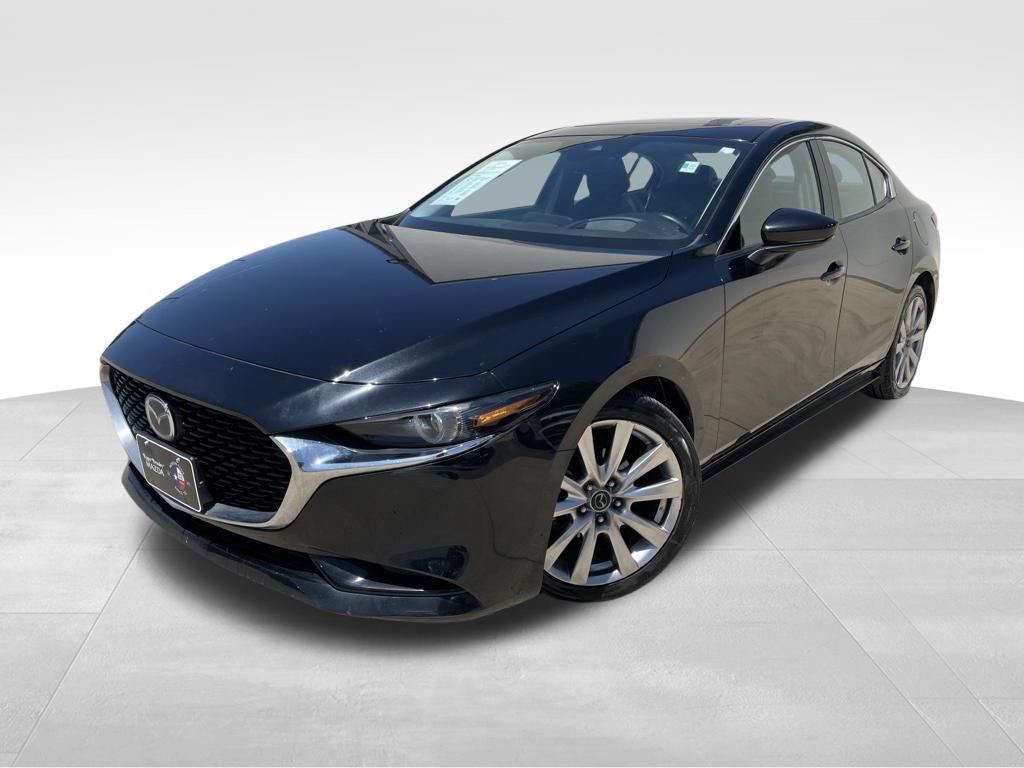 Jet Black Mica 2020 Mazda MAZDA3 Sedan Front-Wheel Drive 6-Speed Automatic