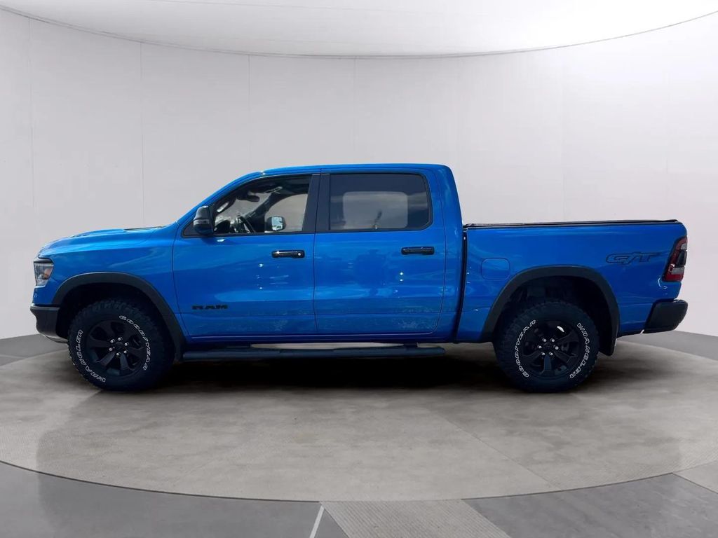 Certified Used 2023 Hydro Blue Pearlcoat Ram Rebel image 3