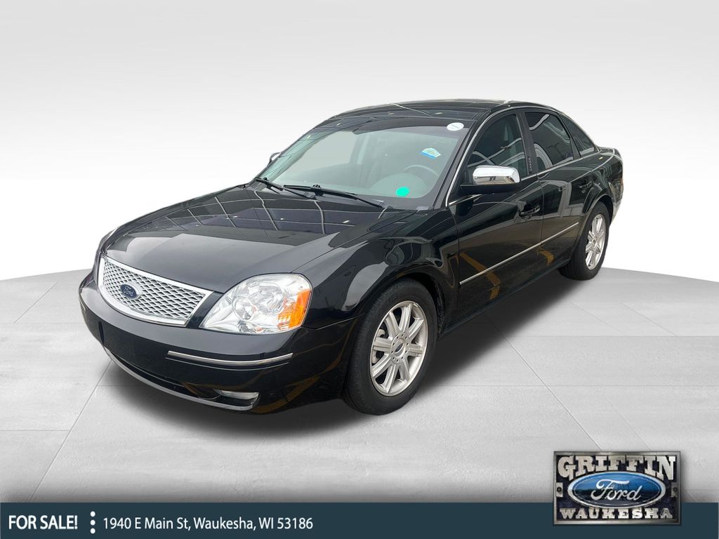 Black Clearcoat 2005 Ford Five Hundred Sedan Front-Wheel Drive 6-Speed Automatic