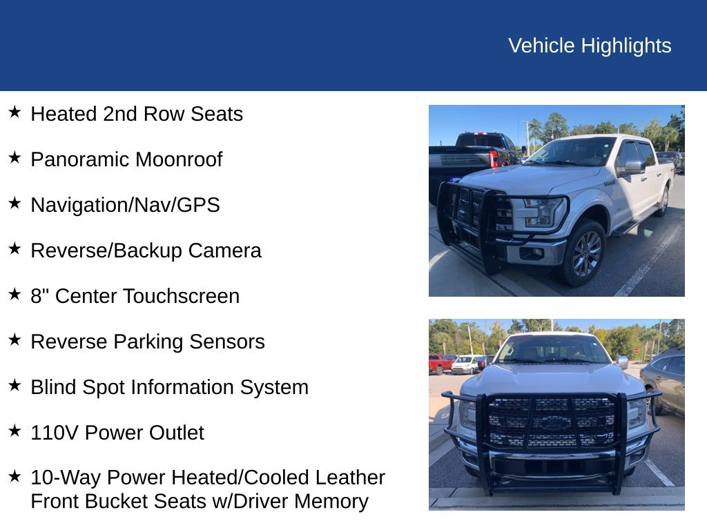 2015 Ford F-150 LARIAT