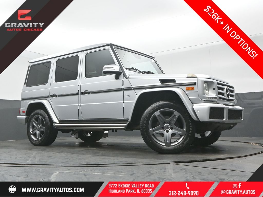 Palladium Silver Metallic 2017 Mercedes-Benz G-Class G 550 4MATIC SUV / Crossover All-Wheel Drive 7-Speed Automatic